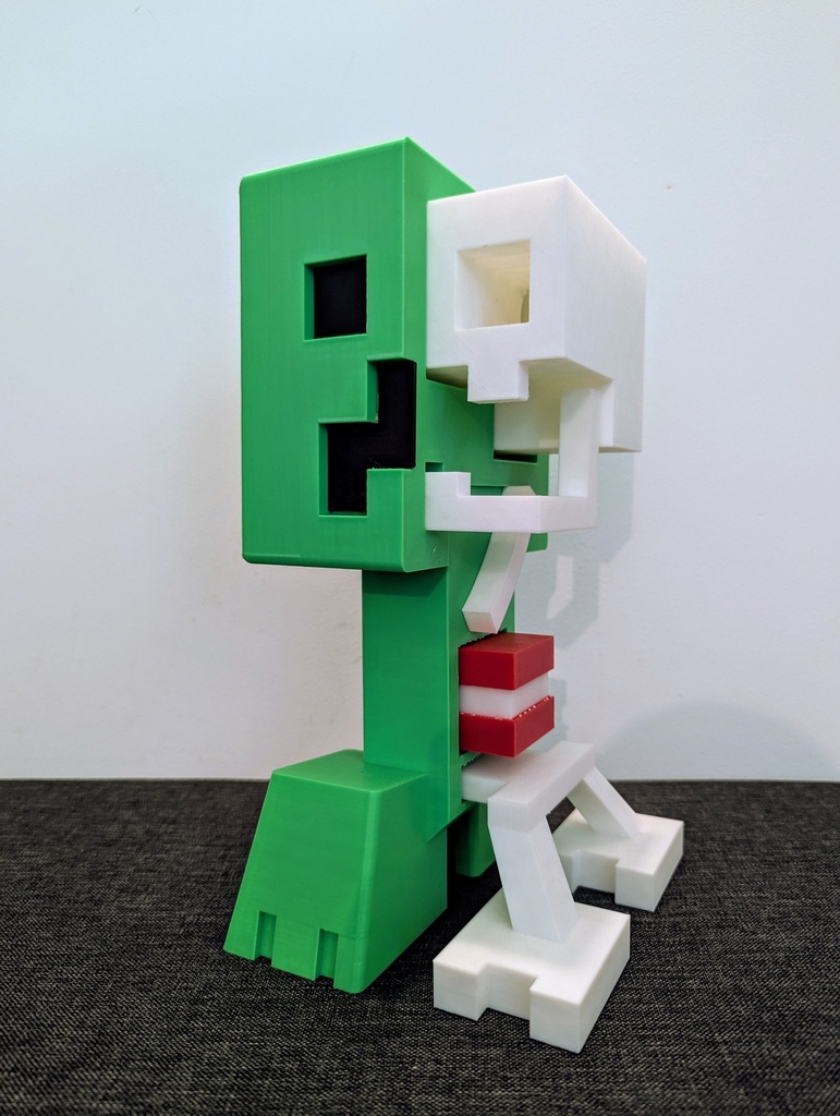 Figurine anatomique - Creeper Minecraft (15 cm)